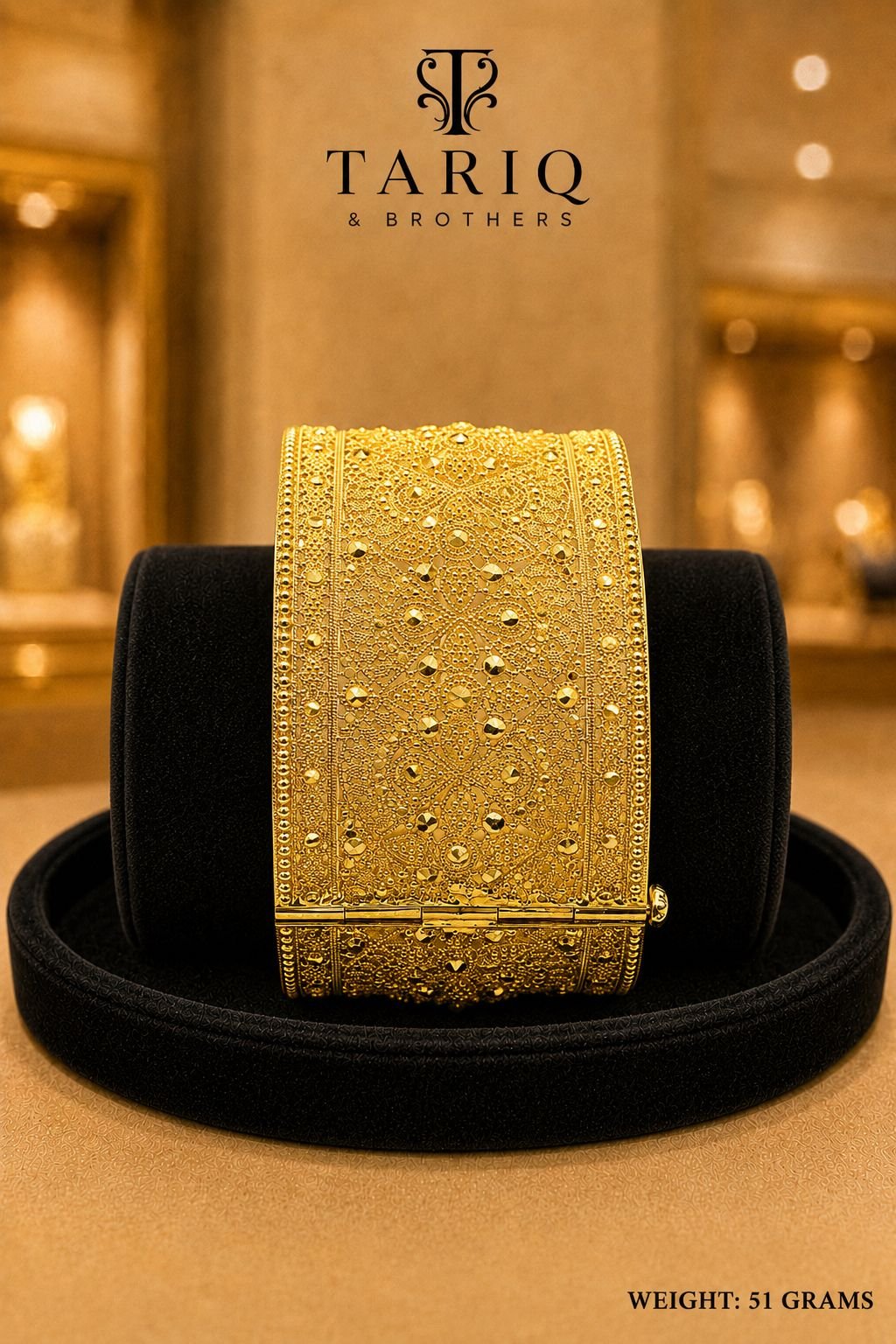 Tariq & Brothers Traditional Gold Bangle